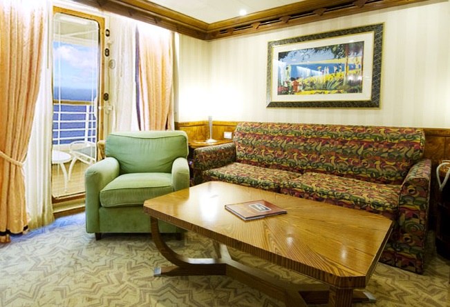 Каюта с балконом "Concierge 2-Bedroom Suite with Verandah"