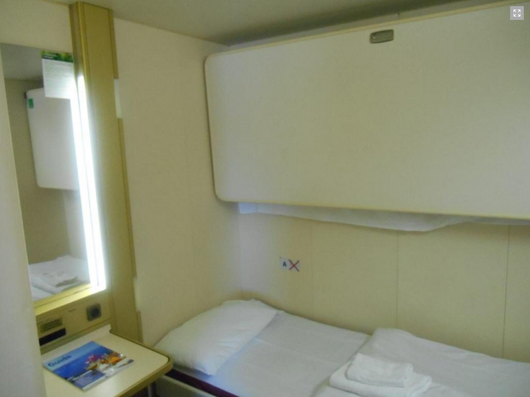 Внутренняя каюта "Class B2V Cabin"